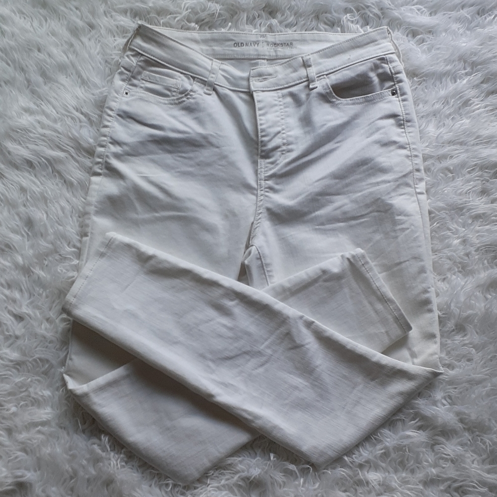 Old Navy skinny rockstar high rise jeans
